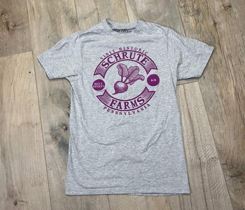The Office Schrute Farms Beet Winery Pennsylvania Ripple Junction Sz S Men's